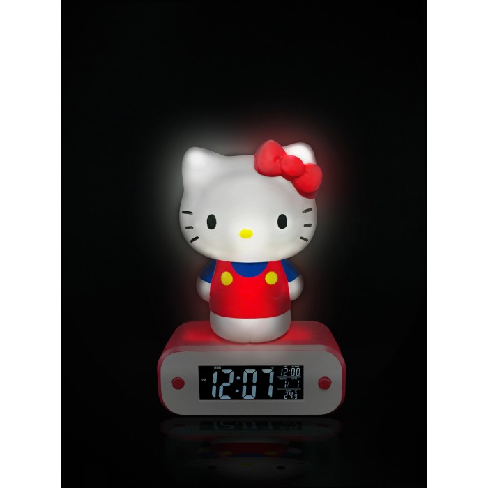 Teknofun Hello Kitty Light up Figure Alarmclock 811123